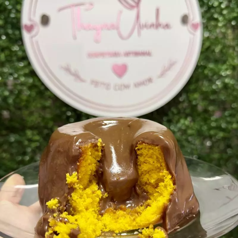 Cenoura com brigadeiro belga