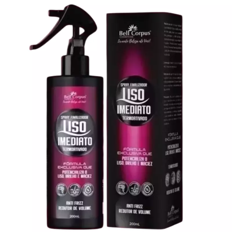 Spray liso imediato 200ml Bell corpu