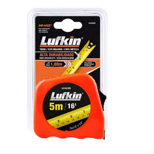 🧰Flexómetro LufKin 5m/16"🧰