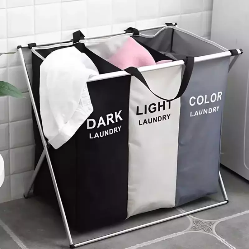 ORGANIZADOR DE ROPA SUCIA 3 COMP.