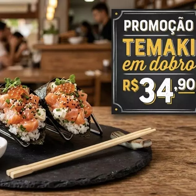 TEMAKI EM DOBRO!
