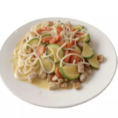 Espaguetti con verduras