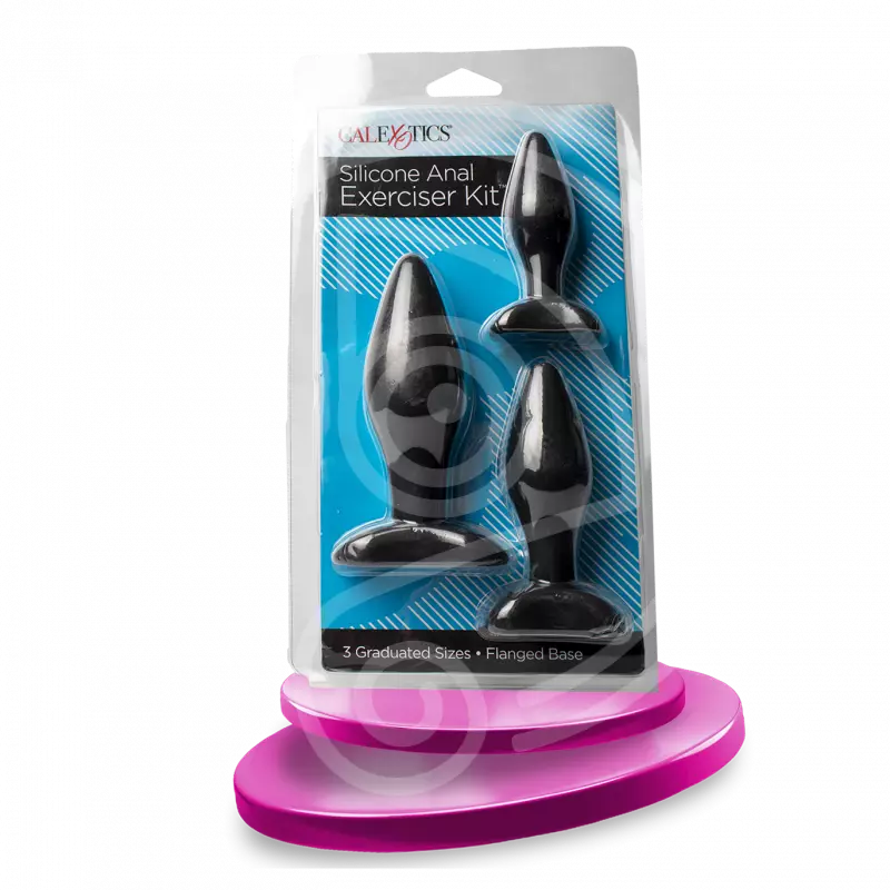KIT PLUG ANAL SILICONA DIA