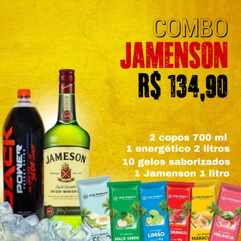 Combo - Whisky Jamenson 1L