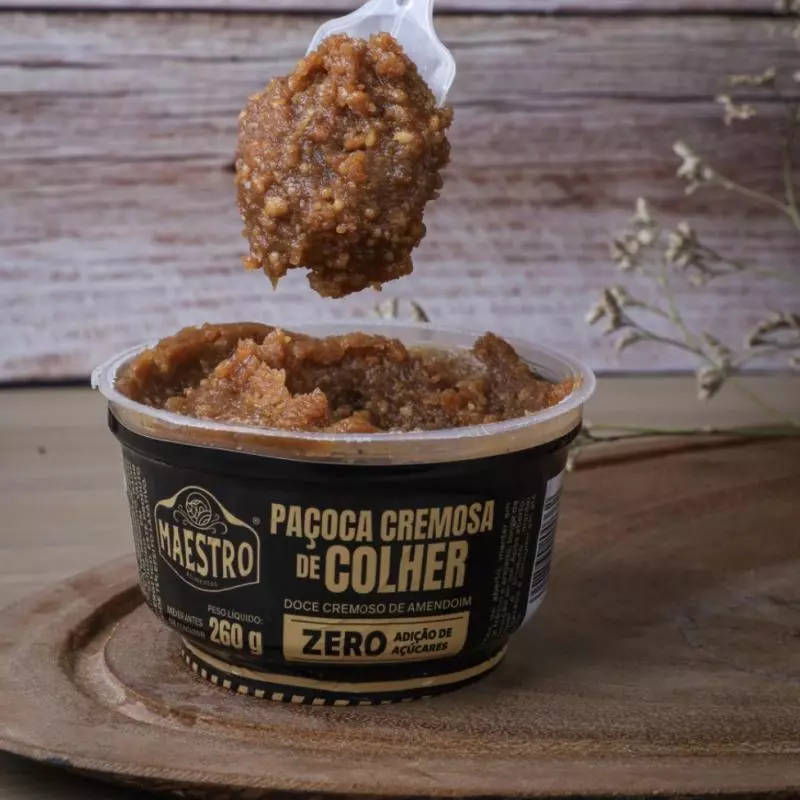 PAÇOCA COLHER ZERO AÇUCAR
