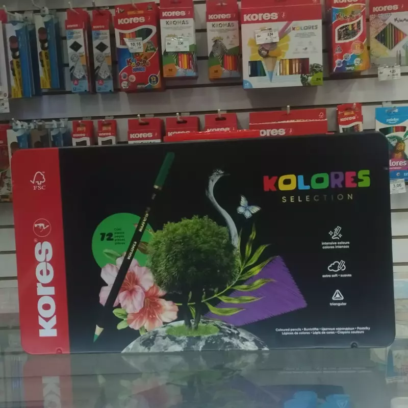 Creyones kores 72 piezas