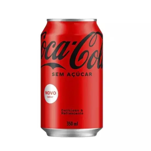COCA-COLA SEM AÇÚCAR 350ML