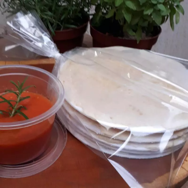 Massa De Pizza VEG, 4 UNID, 360g