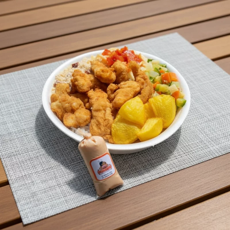 ISCAS DE  FRANGO EMPANADA