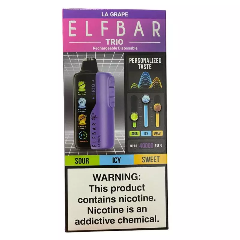 ELFBAR TRIO 40k Uva