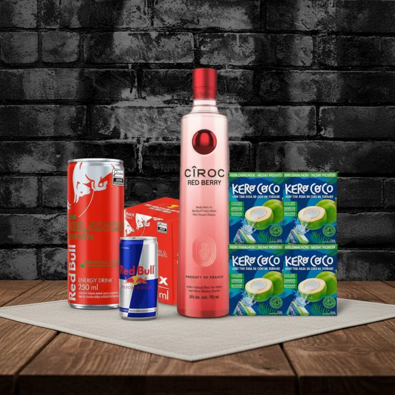 COMBO CIROC RED BERRY COM REDBULL
