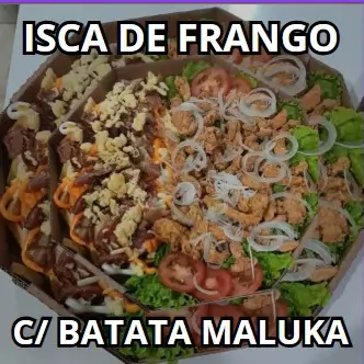 ISCA DE FRANGO COM BATATA MALUKA