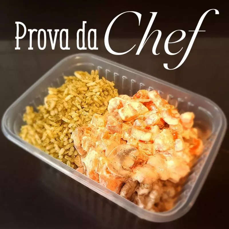 *Estrogonofe de mignon com arroz...