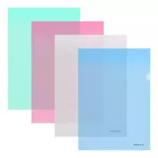 File transparente plastico