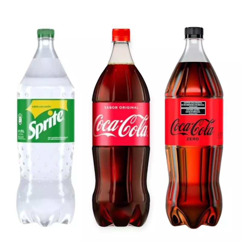 Coca Común, Zero, Sprite 1.75