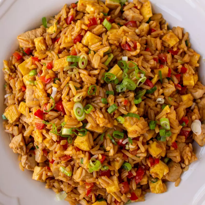 #5.5  FRIED CHAUFA RICE 🥘🍚