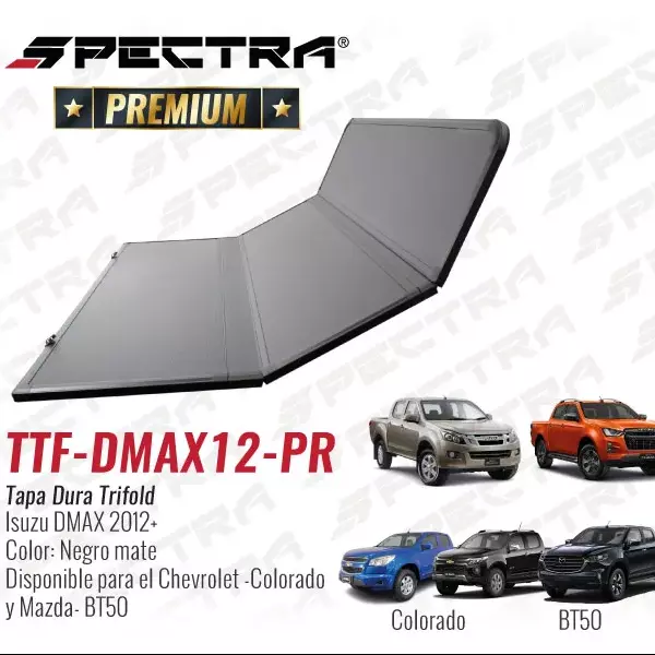 Tapa Dura Dmax 15+
