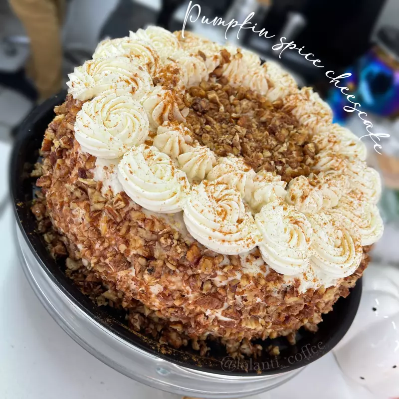 Pumpkin Cake relleno de cheescake