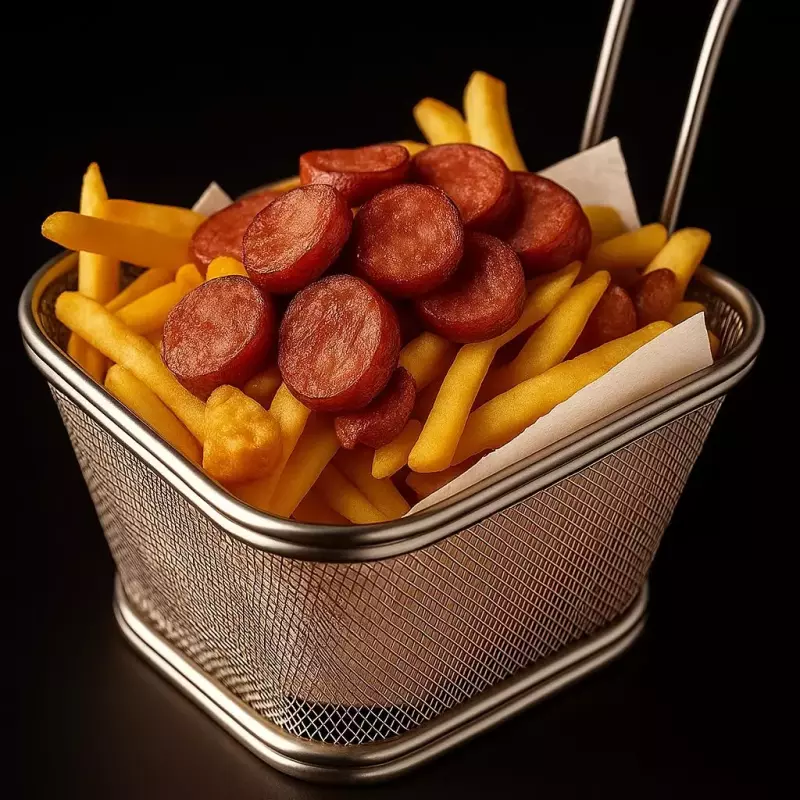 Batata 250g com calabresa 50g