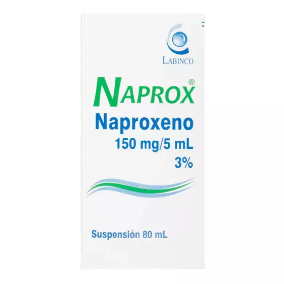 NAPROX 150MG SUSPENSION 80ML