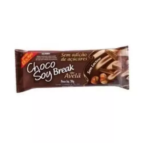 Chocosoy Break Avelã 38g