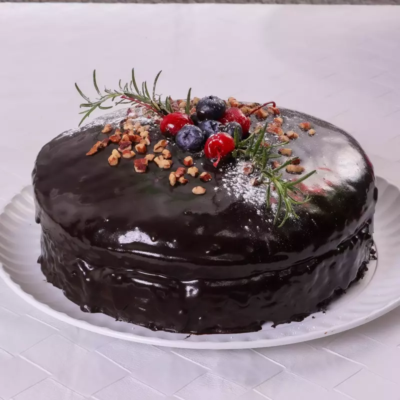 Pastel de Chocolate Vegano