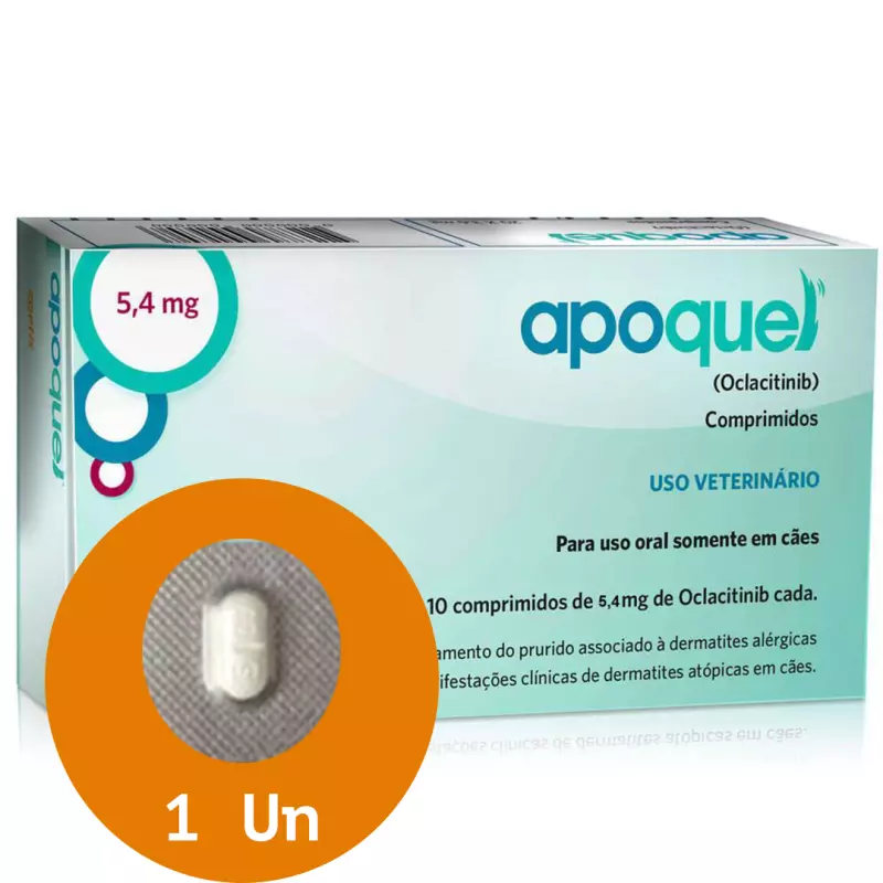 APOQUEL 5.4 MG - UM COMPRIMIDO