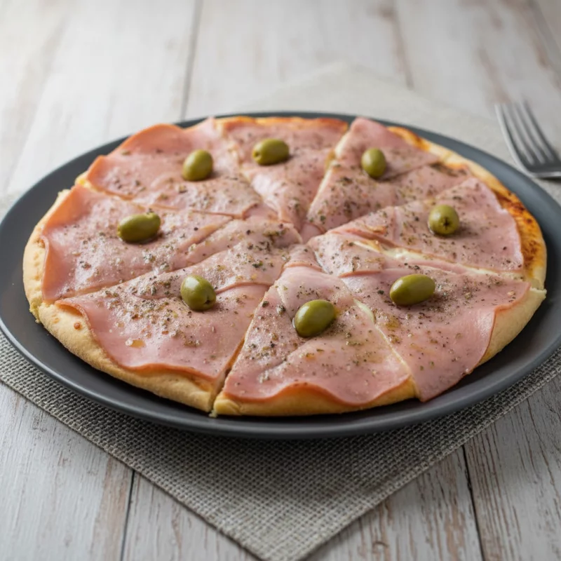 Pizza de Jamón