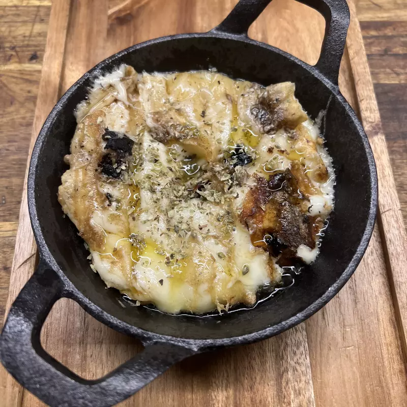 Queso Provolone a la Parrilla