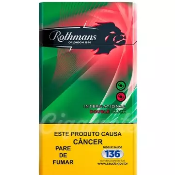 Cigarro Rothmans Double Click Box