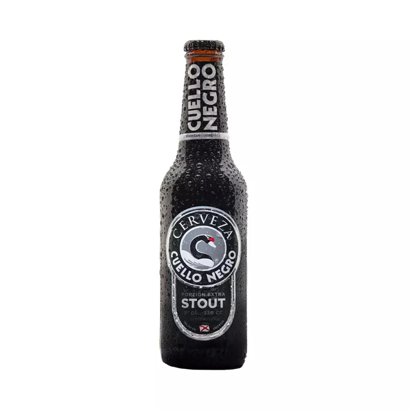 Cerveza Cuello Negro Stout 8º 330c.c