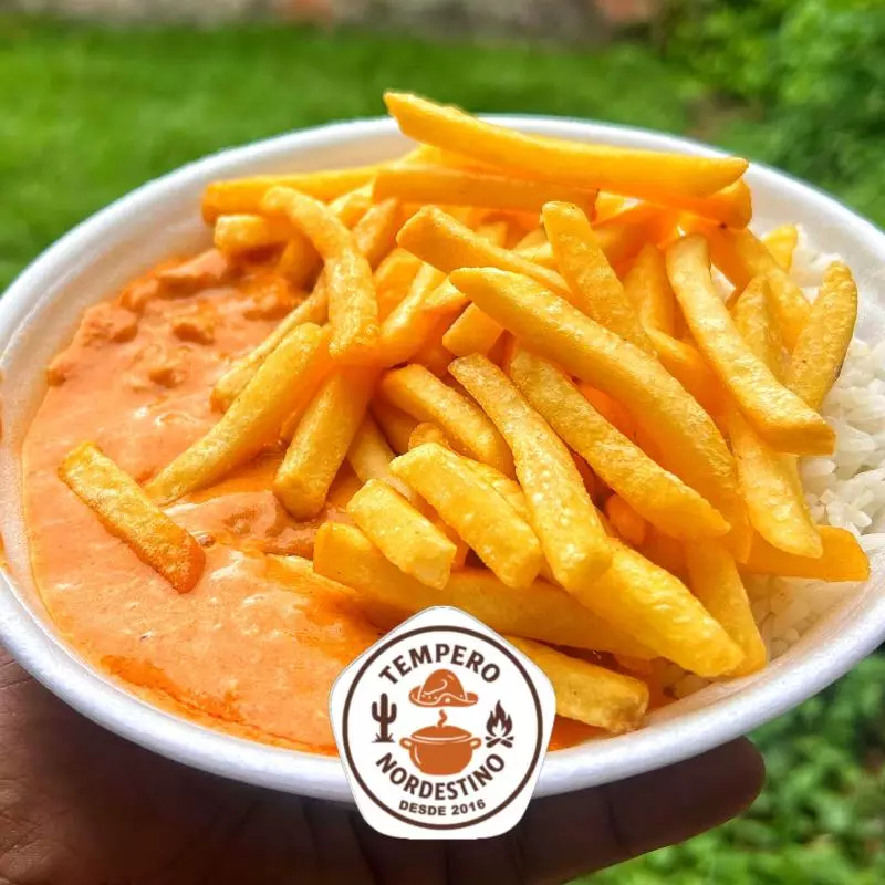 Strogonoff C/ Fritas