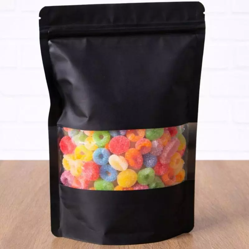 Doypack Negra 20x30+5 #DBN-20