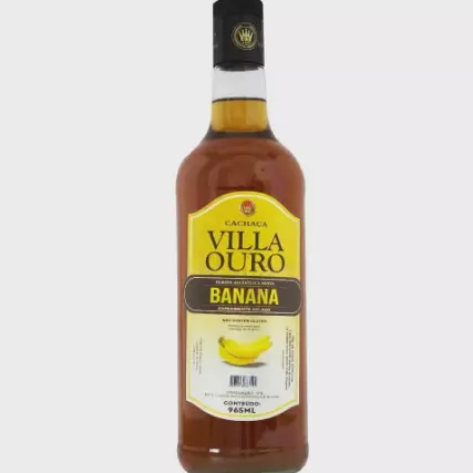 Cachaça Vila Ouro Banana - 1L