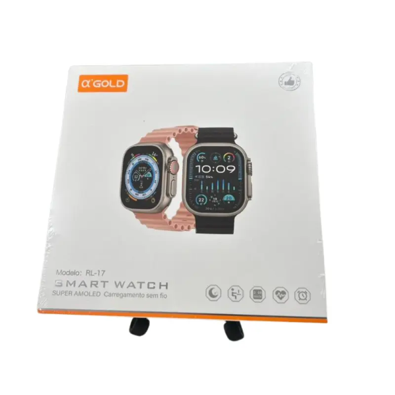 SMARTWATCH GOLD 4 PULSEIRAS RL-17