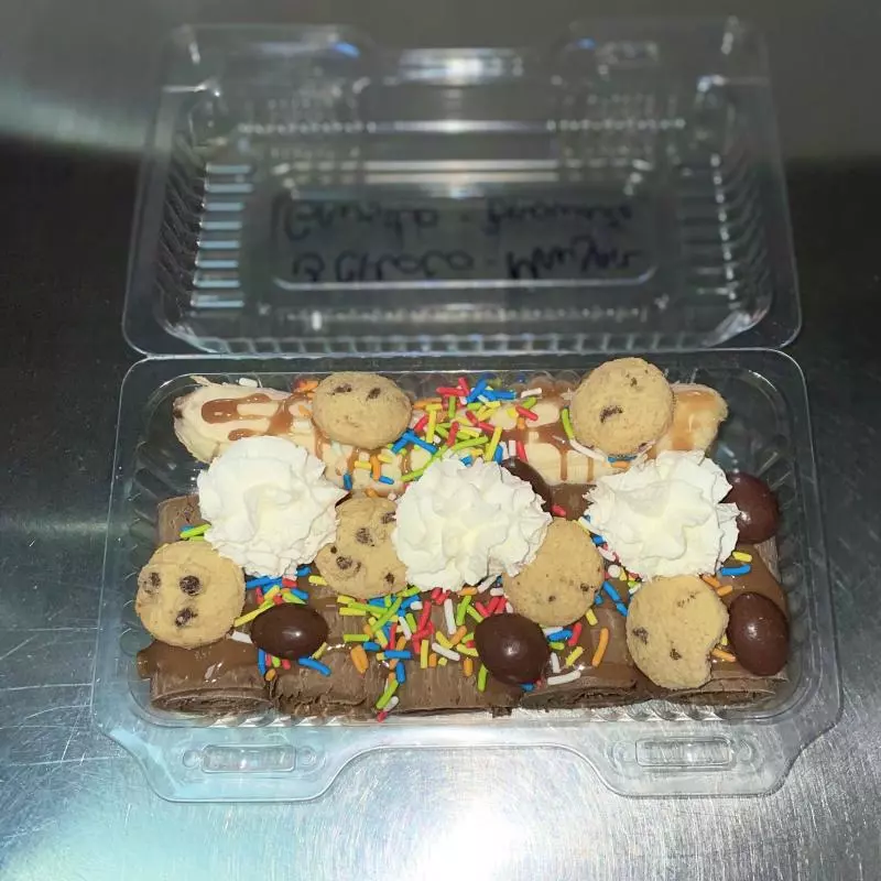 Banana Split Rolls 2 Sabores
