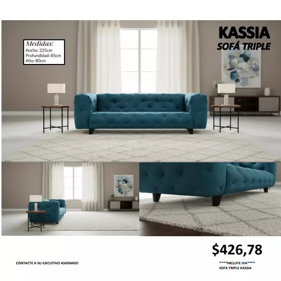 KASSIA SOFA TRIPLE