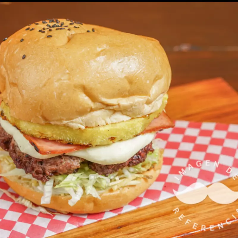 Hamburguesa Hawiana