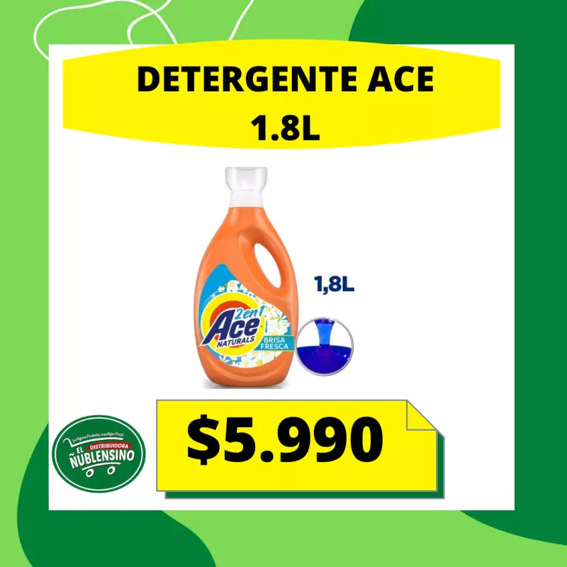 Detergente Ace 1.8 litros