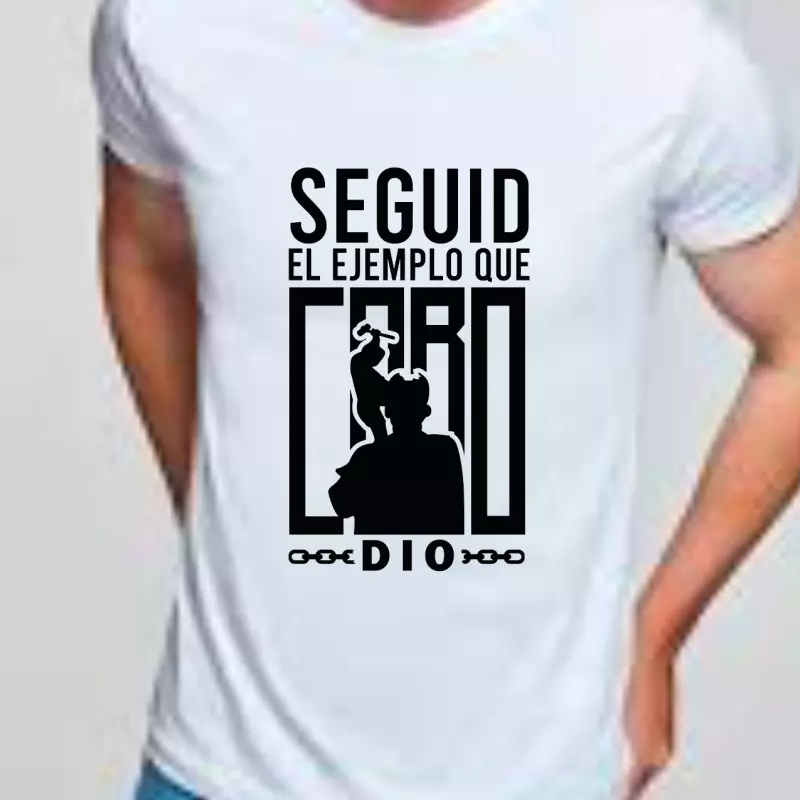 Franela Seguid el ejemplo 007