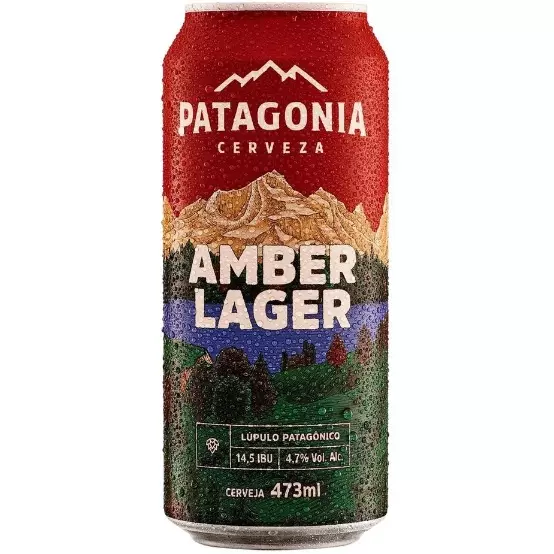 Cerveja Patagonia Amber Lata 473ml