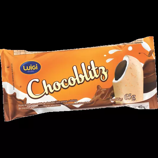 Picolés Recheados Luigi 65g