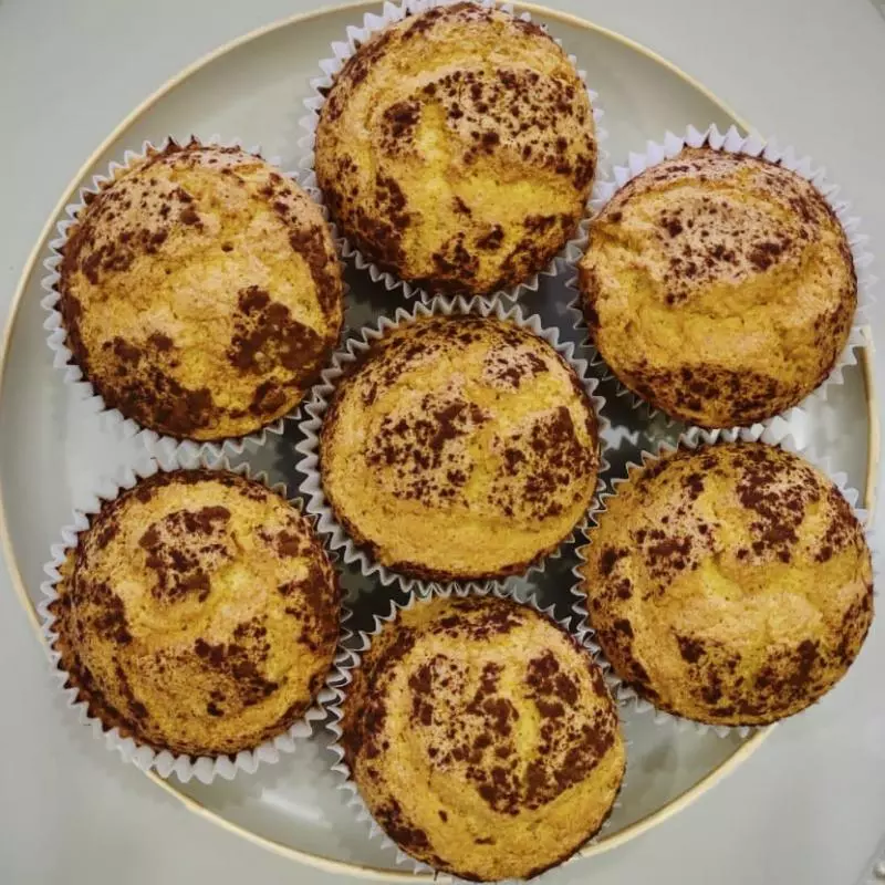 Bolinho de Milho com Canela