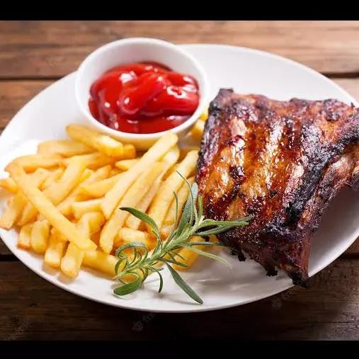 Costillas de Cerdo Asadas Picantes