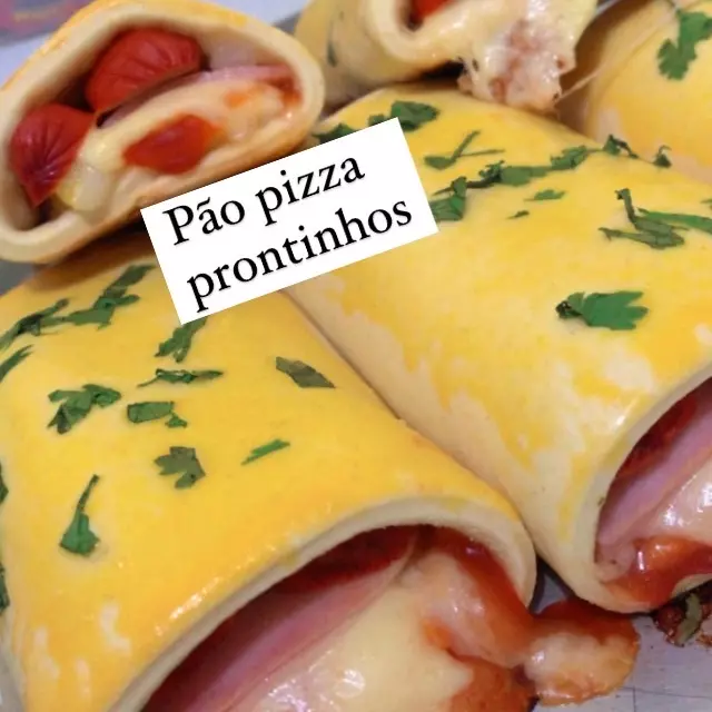 Pão Pizza 3 recheios