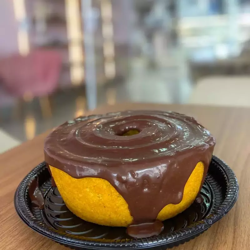 Caseiro Cenoura com Chocolate