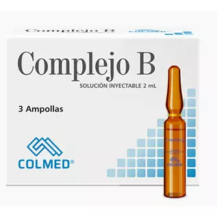 COMPLEJO B CAJA X 3 AMPOLLAS