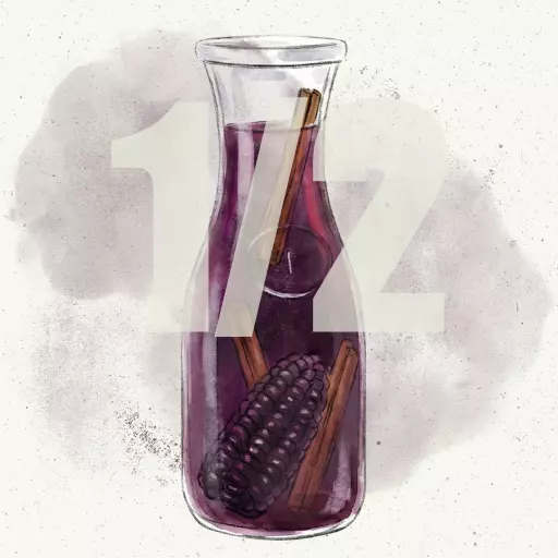 1/2 lt de chicha morada