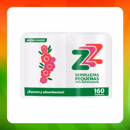 Bulto Z Servilletas Pequeñas 160und