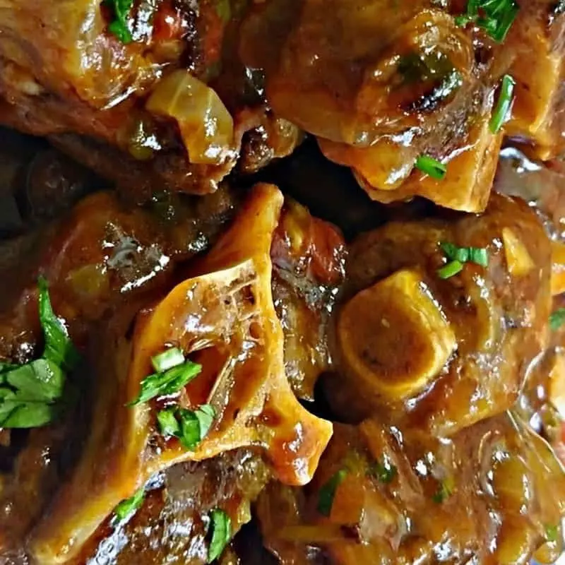 TERÇA - RABADA COM POLENTA